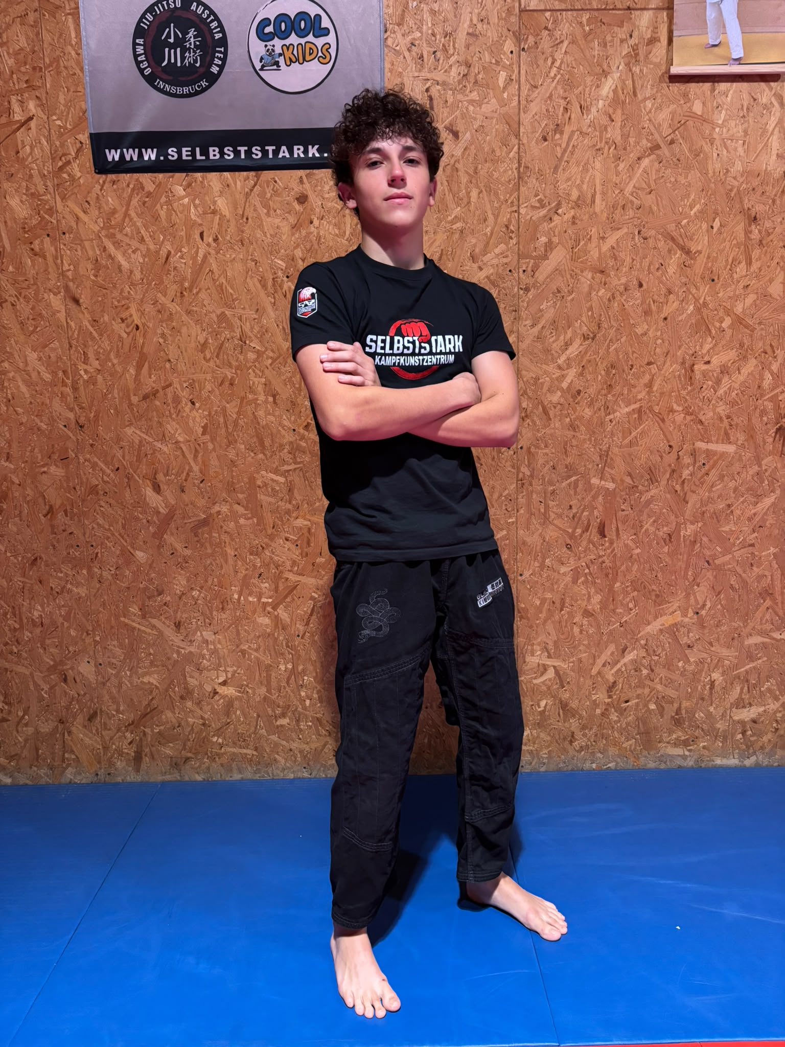 Moritz Hangl at the Selbststark dojo